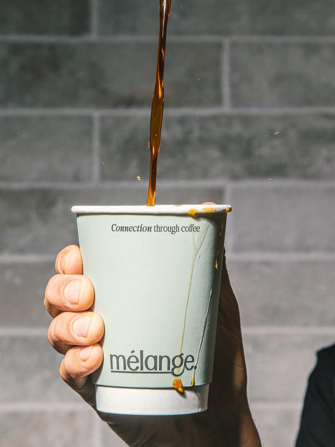 Mélange coffee house interior